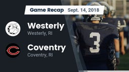 Recap: Westerly  vs. Coventry  2018