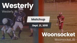 Matchup: Westerly  vs. Woonsocket  2018