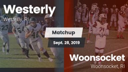 Matchup: Westerly  vs. Woonsocket  2019