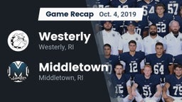 Recap: Westerly  vs. Middletown  2019