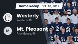 Recap: Westerly  vs. Mt. Pleasant  2019