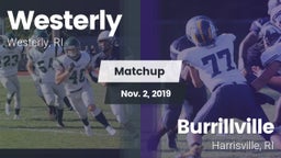 Matchup: Westerly  vs. Burrillville  2019