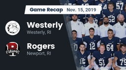 Recap: Westerly  vs. Rogers  2019