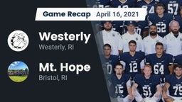 Recap: Westerly  vs. Mt. Hope  2021
