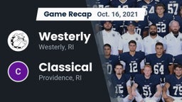 Recap: Westerly  vs. Classical  2021
