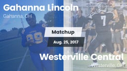 Matchup: Gahanna Lincoln vs. Westerville Central  2017