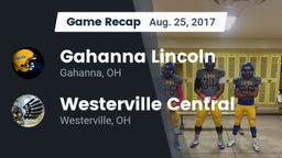 Recap: Gahanna Lincoln  vs. Westerville Central  2017