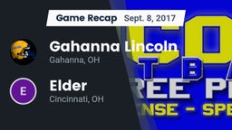 Recap: Gahanna Lincoln  vs. Elder  2017