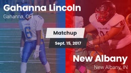 Matchup: Gahanna Lincoln vs. New Albany  2017