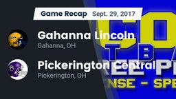 Recap: Gahanna Lincoln  vs. Pickerington Central  2017