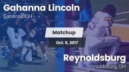 Matchup: Gahanna Lincoln vs. Reynoldsburg  2017