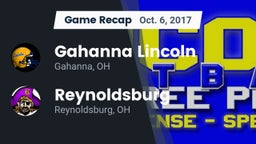 Recap: Gahanna Lincoln  vs. Reynoldsburg  2017