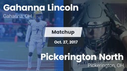 Matchup: Gahanna Lincoln vs. Pickerington North  2017