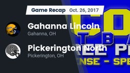 Recap: Gahanna Lincoln  vs. Pickerington North  2017