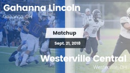Matchup: Gahanna Lincoln vs. Westerville Central  2018