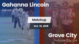 Matchup: Gahanna Lincoln vs. Grove City  2018