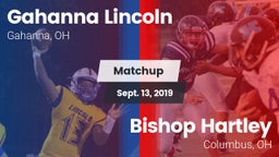 Matchup: Gahanna Lincoln vs. Bishop Hartley  2019