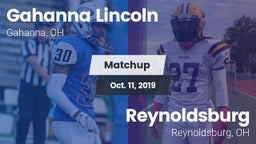 Matchup: Gahanna Lincoln vs. Reynoldsburg  2019