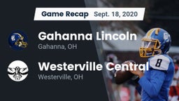 Recap: Gahanna Lincoln  vs. Westerville Central  2020