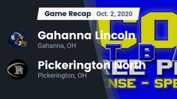 Recap: Gahanna Lincoln  vs. Pickerington North  2020