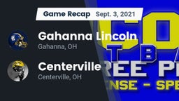 Recap: Gahanna Lincoln  vs. Centerville 2021