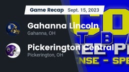 Recap: Gahanna Lincoln  vs. Pickerington Central  2023