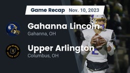 Recap: Gahanna Lincoln  vs. Upper Arlington  2023