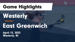 Westerly  vs East Greenwich  Game Highlights - April 12, 2023