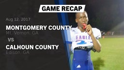 Recap: Montgomery County  vs. Calhoun County  2017