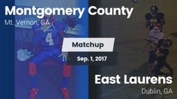 Matchup: Montgomery County vs. East Laurens  2017