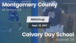 Matchup: Montgomery County vs. Calvary Day School 2017