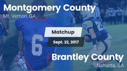 Matchup: Montgomery County vs. Brantley County  2017