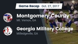 Recap: Montgomery County  vs. Georgia Military College  2017