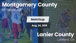 Matchup: Montgomery County vs. Lanier County  2018