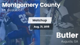 Matchup: Montgomery County vs. Butler  2018