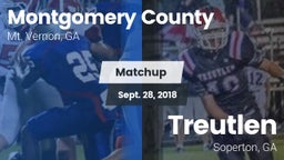 Matchup: Montgomery County vs. Treutlen  2018
