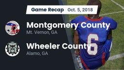 Recap: Montgomery County  vs. Wheeler County  2018