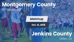 Matchup: Montgomery County vs. Jenkins County  2018