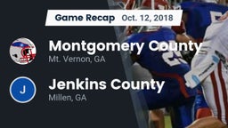 Recap: Montgomery County  vs. Jenkins County  2018