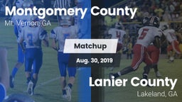 Matchup: Montgomery County vs. Lanier County  2019