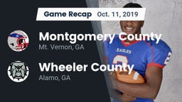 Recap: Montgomery County  vs. Wheeler County  2019