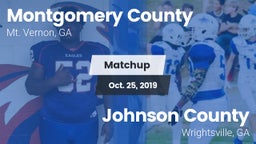Matchup: Montgomery County vs. Johnson County  2019