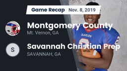 Recap: Montgomery County  vs. Savannah Christian Prep 2019