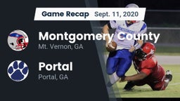 Recap: Montgomery County  vs. Portal  2020