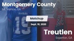 Matchup: Montgomery County vs. Treutlen  2020