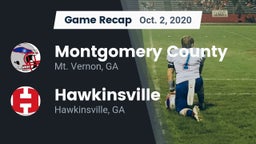 Recap: Montgomery County  vs. Hawkinsville  2020
