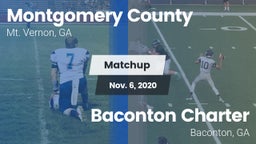 Matchup: Montgomery County vs. Baconton Charter  2020