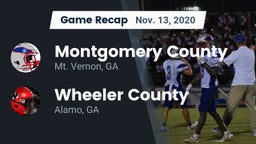 Recap: Montgomery County  vs. Wheeler County  2020