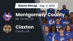 Recap: Montgomery County  vs. Claxton  2022