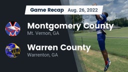 Recap: Montgomery County  vs. Warren County  2022